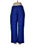 Zara 100% Polyester Blue Casual Pants Size M - photo 2
