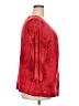 DressBarn Red 3/4 Sleeve Blouse Size 2X - photo 4