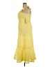Aqua 100% Polyester Yellow Cocktail Dress Size XXL - photo 5