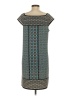 Max Studio Print Teal Casual Dress Size S - photo 2