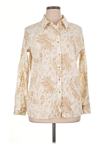 Denim & Co Long Sleeve Blouse (view 1)