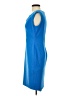 DKNY Solid Blue Cocktail Dress Size 4 - photo 5