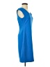 DKNY Solid Blue Cocktail Dress Size 4 - photo 4