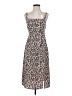 Sanctuary 100% Polyester Animal Print Tan Casual Dress Size 2 - photo 1