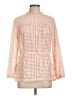 Point Sur 100% Modal Pink 3/4 Sleeve Blouse Size 12 - photo 1