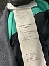 Akris Punto Stripes Teal Coat Size 6 - photo 8