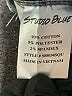 STUDIO BLUE Hearts Blue Jeans Size 28 waist - photo 8