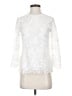 Zara White 3/4 Sleeve Blouse Size XS - photo 1
