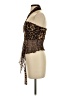 Romwe Brown Sleeveless Top Size S - photo 5