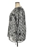 Roz & Ali 100% Polyester Gray 3/4 Sleeve Blouse Size 2X - photo 5