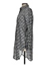 J.Crew Houndstooth Black Silver Long Sleeve Button-Down Shirt Size XS - photo 5