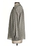 Max Studio Print Gray 3/4 Sleeve Blouse Size S - photo 5