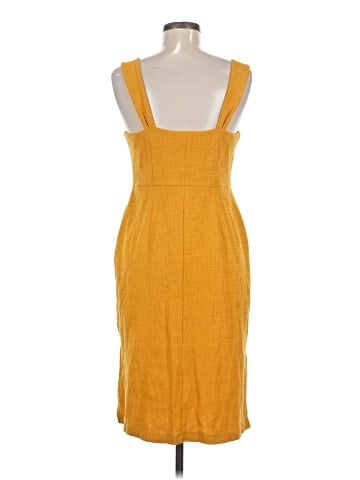 Madewell Texture &amp; Thread Button-Front Tank Dress (view 2)