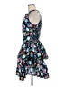 Assorted Brands 100% Cotton Floral Blue Cocktail Dress Size 9 - photo 5