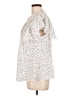 Shein Curve Polka Dots Ivory Short Sleeve Blouse Size 12 Plus (0) - photo 5