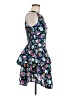 Assorted Brands 100% Cotton Floral Blue Cocktail Dress Size 9 - photo 4