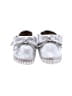 Minnetonka 100% Leather Silver Booties Size 1 (baby) - photo 2