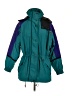 Assorted Brands 100% Nylon Color Block Teal Snow Jacket Size 4 - photo 1