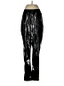 PrettyLittleThing Graphic Black Casual Pants Size 8 - photo 1