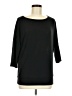 AGB Black 3/4 Sleeve Top Size M - photo 1