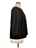 CeCe Black 3/4 Sleeve Top Size XL - photo 4
