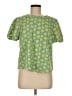 VOY Green Short Sleeve Blouse Size M - photo 1