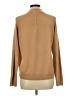 Crystal-Kobe 100% Acrylic Solid Tan Turtleneck Sweater Size L - photo 2