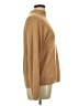Crystal-Kobe 100% Acrylic Solid Tan Turtleneck Sweater Size L - photo 4