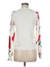Desigual Floral White Pullover Sweater Size M - photo 2