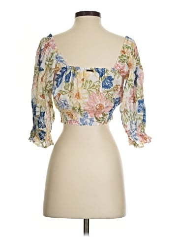 Billabong 3/4 Sleeve Blouse (view 2)