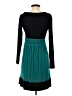 Gianni Bini Color Block Teal Casual Dress Size XS - photo 2