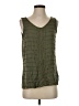 Coldwater Creek Green Sleeveless Blouse Size S - photo 1