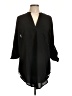Unbranded 100% Polyester Black 3/4 Sleeve Blouse Size L - photo 1