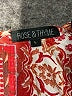 Rose & Thyme 100% Rayon Orange Short Sleeve Blouse Size L - photo 7