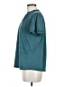Green Envelope Teal Short Sleeve Blouse Size M - photo 5