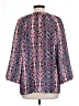 Alice Collection 100% Polyester Blue 3/4 Sleeve Blouse Size L - photo 2