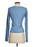 Shein Blue Long Sleeve Top Size 4 - photo 2