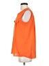 Anne Klein 100% Polyester Orange Sleeveless Blouse Size S (estimated) - photo 5