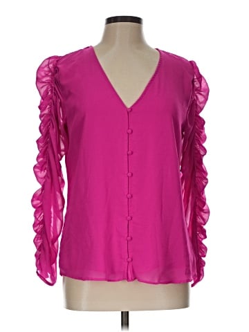 1.State 3/4 Sleeve Blouse (view 1)