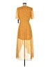 Lulus 100% Polyester Yellow Casual Dress Size M - photo 2