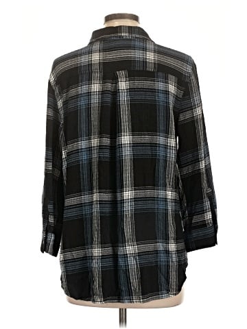 Intro 3/4 Sleeve Button-Down Shirt (view 2)