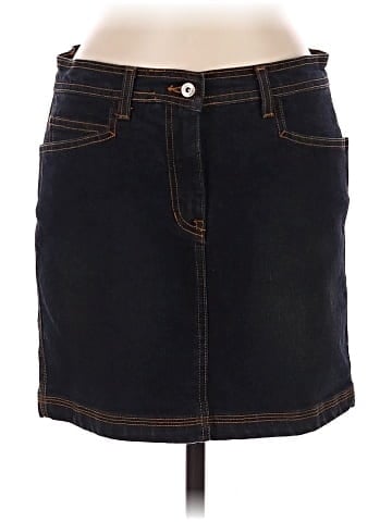 Laundry by Shelli Segal Denim Skirt (view 1)