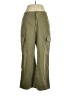 Gap 100% Cotton Green Cargo Pants Size 12 Petite - photo 1
