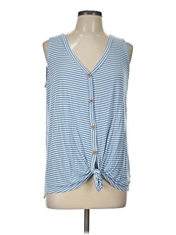 Pink Lily Sleeveless Top (view 1)