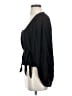 Parker 100% Cotton Black Long Sleeve Blouse Size S - photo 5