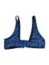 Unbranded Animal Print Blue Swimsuit Top Size M (estimated) - photo 2
