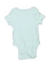 Cloud Island 100% Cotton Solid Teal Short Sleeve Onesie Size Newborn - photo 2