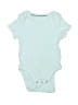 Cloud Island 100% Cotton Solid Teal Short Sleeve Onesie Size Newborn - photo 1
