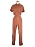 Assorted Brands 100% Rayon Solid Brown Jumpsuit Size S - photo 1