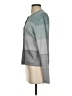 Carlisle Gray Long Sleeve Silk Top Size S - photo 5